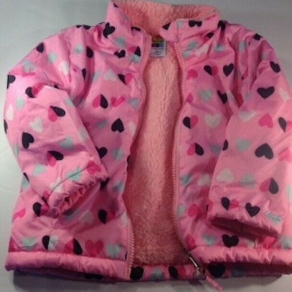 Many Hearts by Healthtex Jacket size 2t Girls